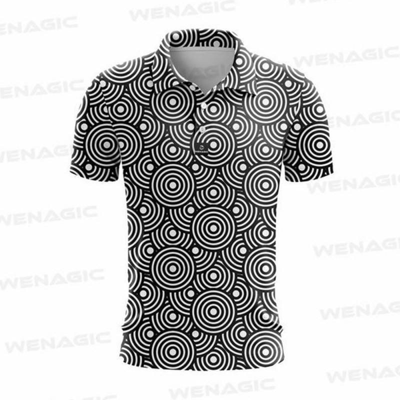

Golf Sports Polo Shirt Pattern Short-sleeved T-shirt Quick-drying Breathable XL