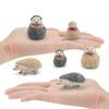 Simulated Forest Animals 8 Hedgehog Models Hedgehog Rat Melon Stealing Badger Static Animal Toys