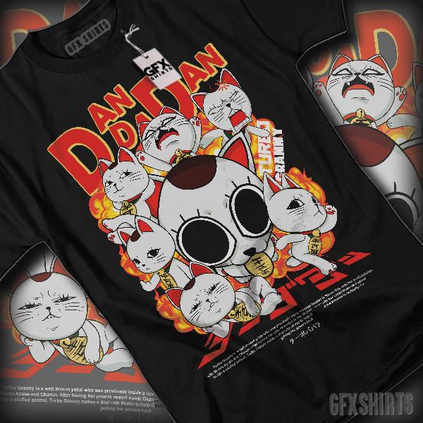

DanDaDan Shirt Anime Turbo Granny Momo Manga Cosplay Gamer T-Shirt S