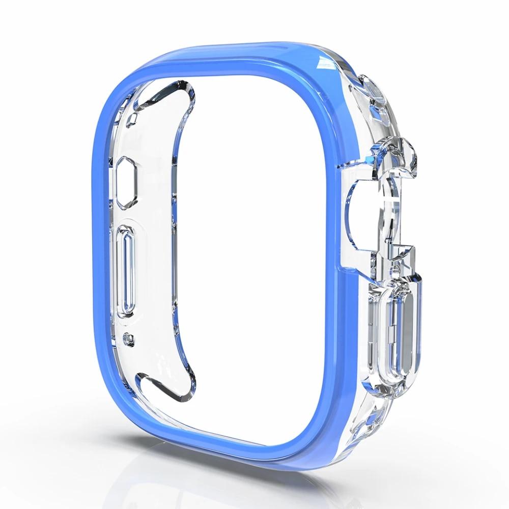 Custodia in Gomma per Apple Watch Ultra 2 Custodia 49MM 45MM Cornice Bumper Protettivo Copertura 41MM 45MM Per iWatch Serie 9 8 7 6 5 44MM 40MM