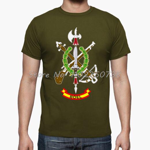 

Spanish Foreign Legion BOEL Special Operations Legion Espanola T-Shirt Summer Cotton Men T Shirt Streetwear Oversize tees 3XL