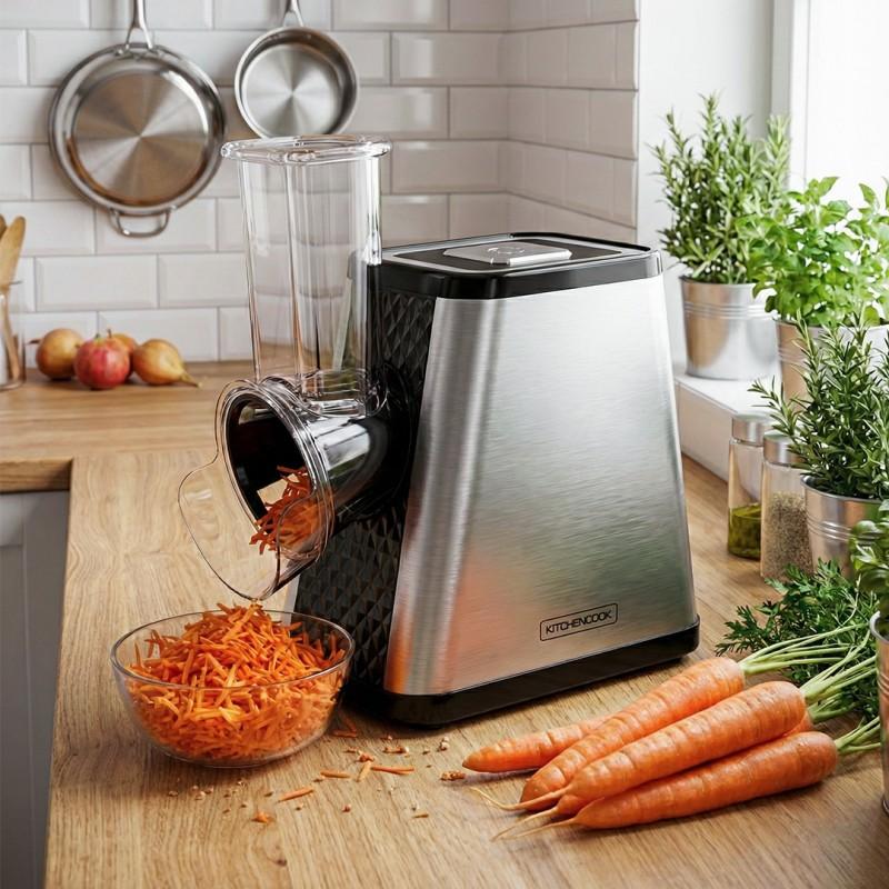 Kitchencook - Slice Me - Электрическая овощерезка - 150 Вт - 5 Нержавеющих Лезвий