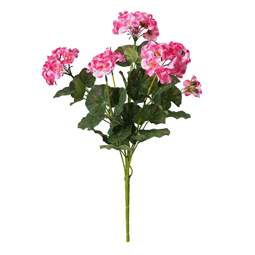 New Product Ideas Artificial Geranium Flowers Silk Floral Ornaments Home Living Room Wedding Decor