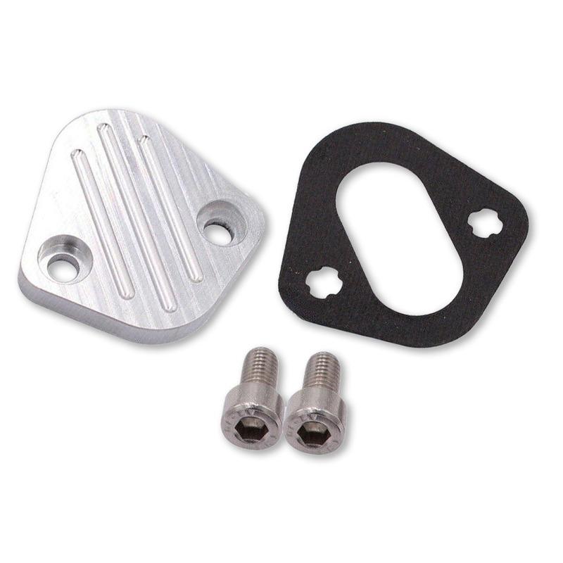Billet Kraftstoffpumpenblock Abdeckplatten-Kit für Cummins Dodge 5.9L 12V 4BT/6BT 89-98 VOE 3948083 3939258