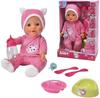Simba New Born Baby Doll Kitten Pajamas + Accessories