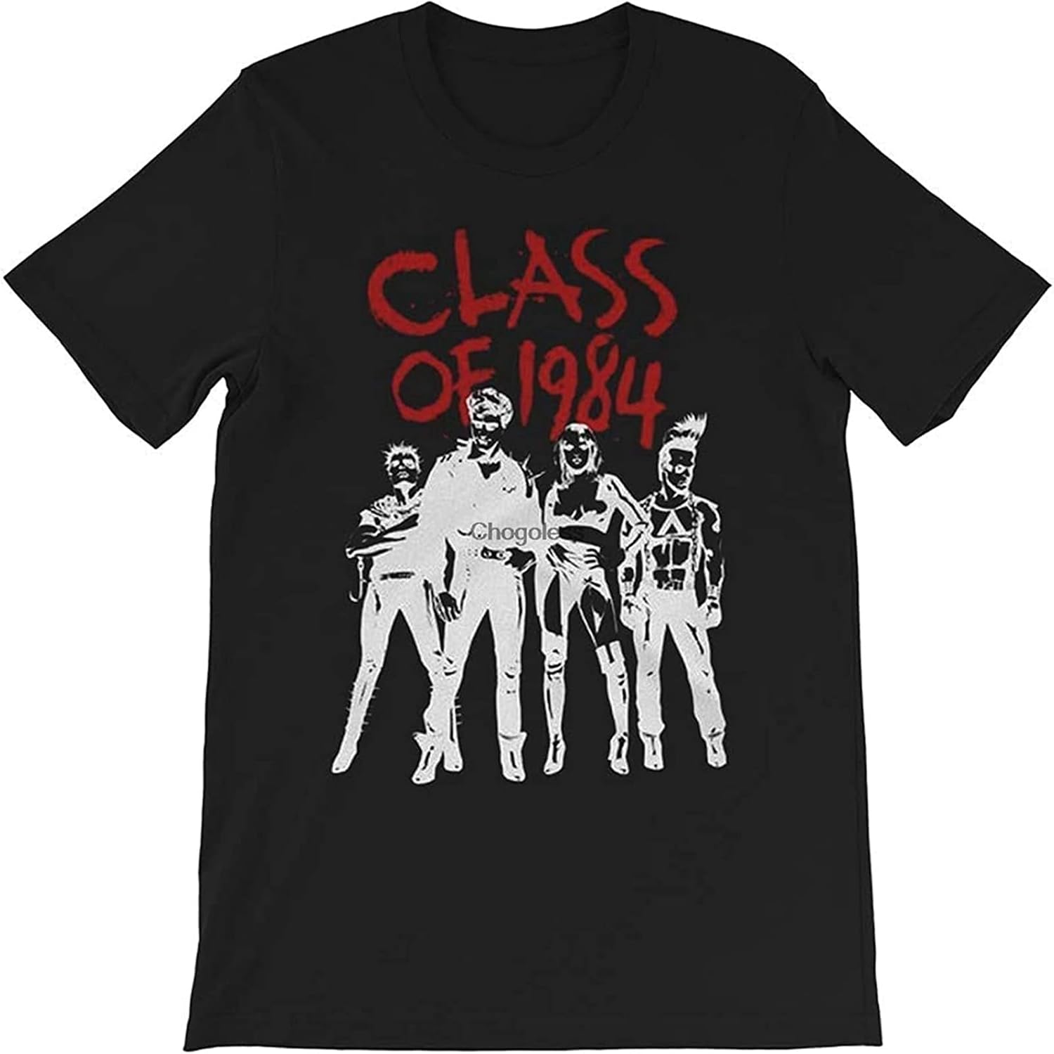 Class of 1984 Cult Punk Movie 80s Horror Fear Teenage Head Gift for Men TshirtTop Sweatshirt Short Sleeve Black L чёрный