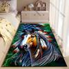 Horse Spirit Pride and Strength Carpet Yoga Living Room Room Decor Children's Crawling Mat Doormat Area Rug Games Mat