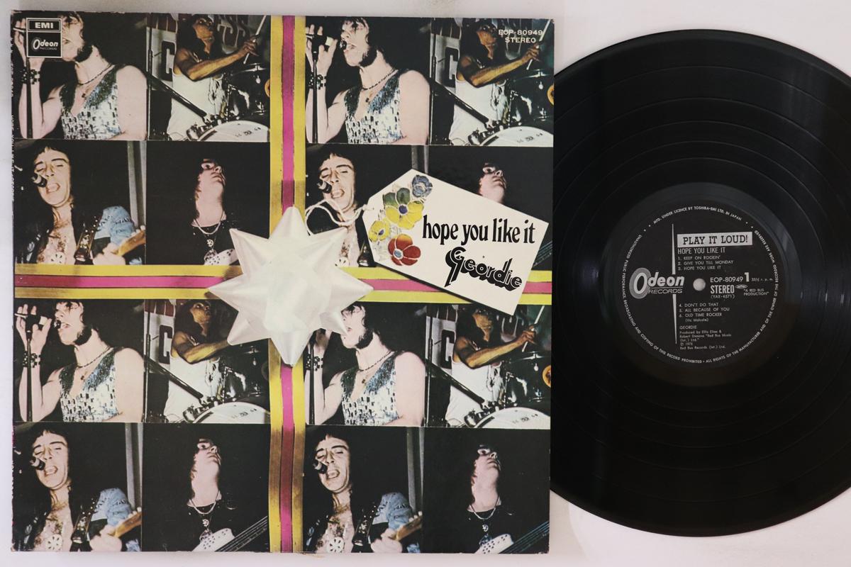 

LP Пластинка GEORDIE (ПОДВИГ: БРАЙАН ДЖОНСОН ПРЕ:AC - Надеюсь, вам понравится EOP80949 EMI 1973 Япония Рок Б/У