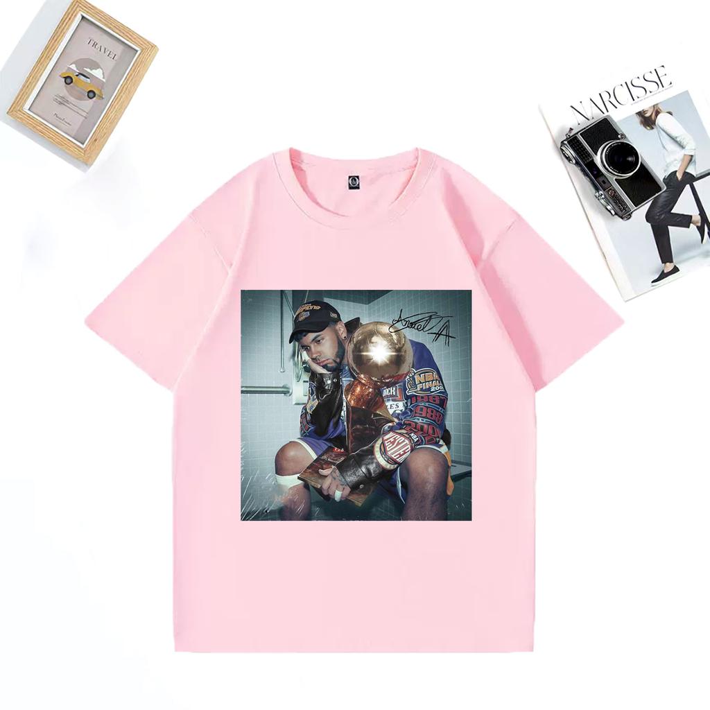 Anuel AA Graphics T Shirt Unisex WOMENs Fashion Oversized streetwear Cotton t shirts short sleeve vintage Unisex Hip Hop clothing
