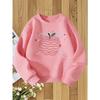 European Size unisex Round Neck Sweatshirt with Fashionable Print, a Versatile Top
