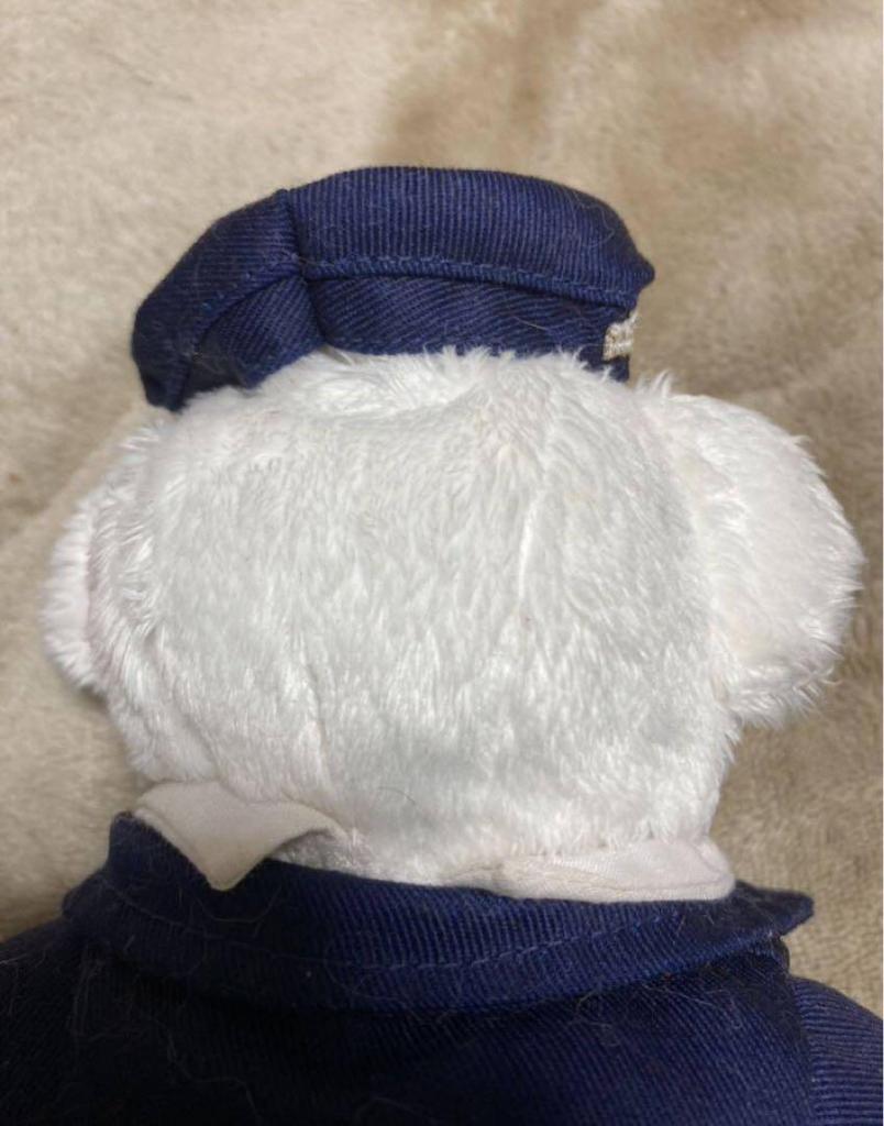 [USED] Rare, rare, limited edition AIR DO Beardo Pilot Teddy Bear 20th Anniversary