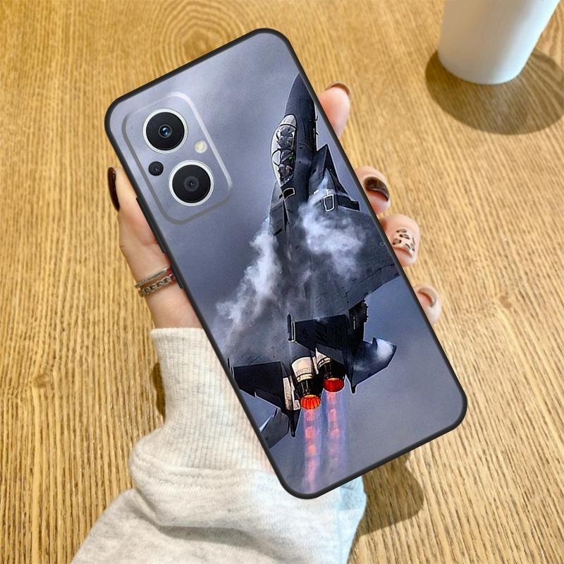 

Military Aircraft Warship Fighter Funda For OPPO Reno 7 8 Lite 14 F 13F 12F 11F 13 12 11 10 Pro OPPO Find X9 X8 X6 X5 Pro Case OPPO Reno8 Lite