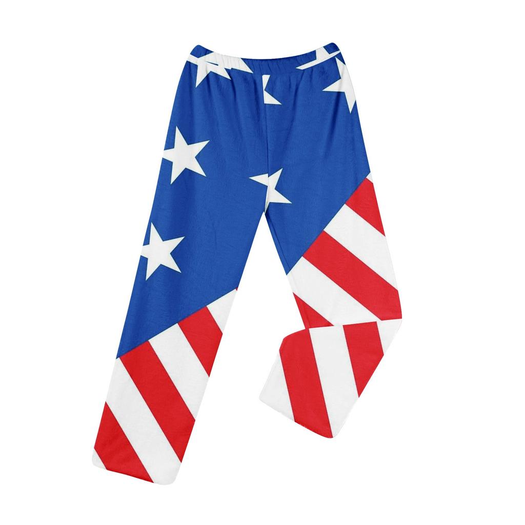 Anime Pajama Pants Sleepwear Casual Drawstring Elastic Waist Pants Comfy Straight Yoga Loose Trousers