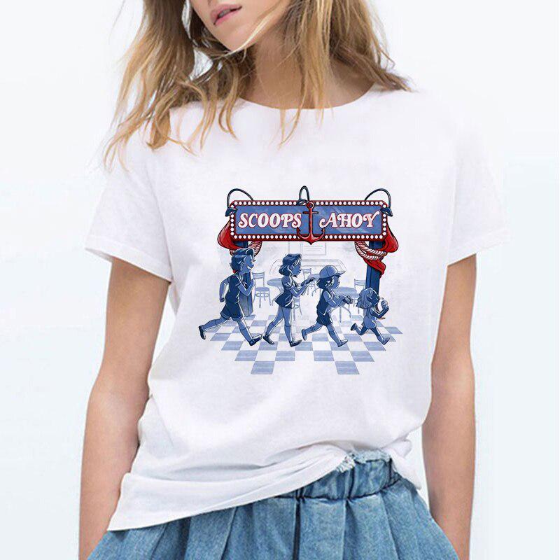 Buy T Shirt Women Scoops Ahoy Ice Cream 