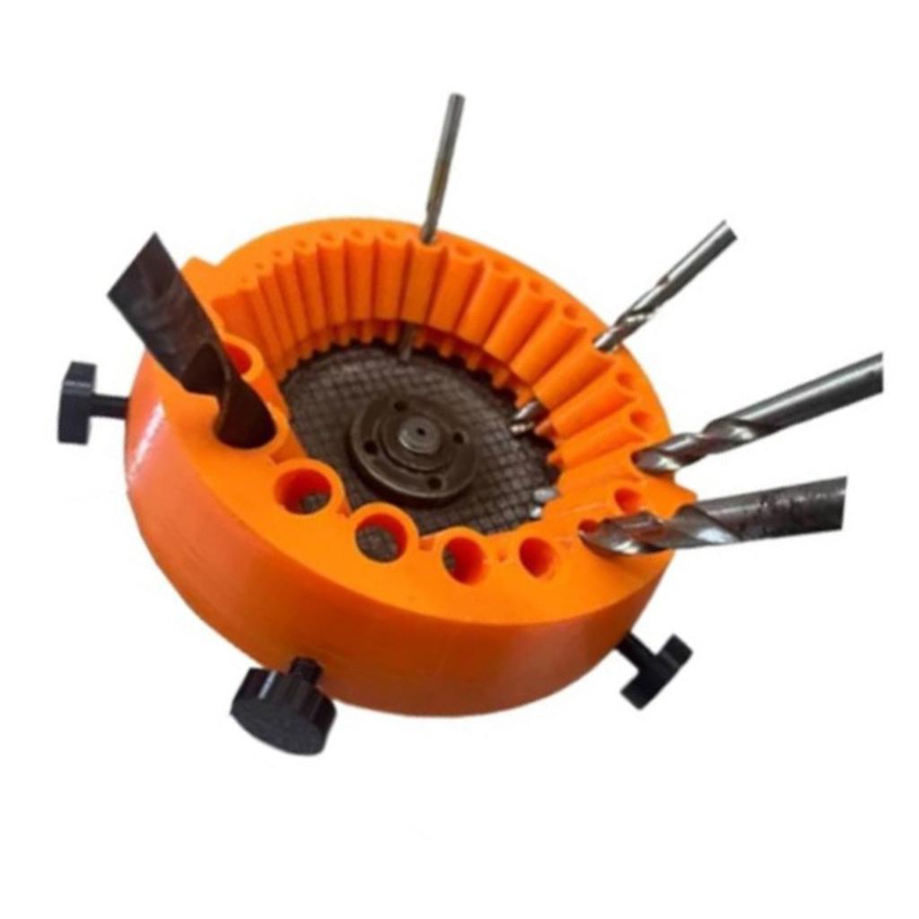 Easy To Use Drill Bit Sharpener Electric Attachment for Efficient Grinding & Sharpening High Speed Steel Carbide Cobalt