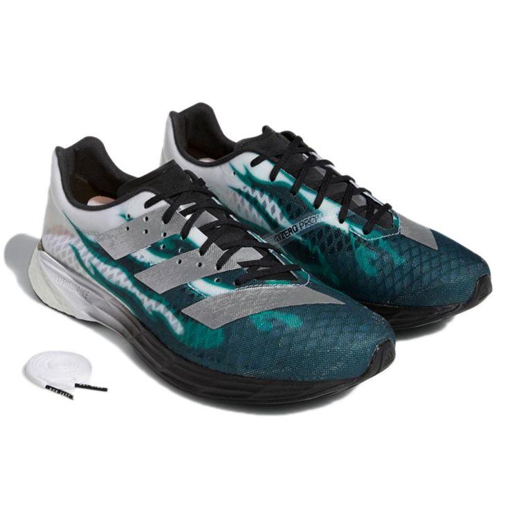 Adidas Adizero Pro BM Runners High Pack - Green Flame Men Sneakers White GZ2921