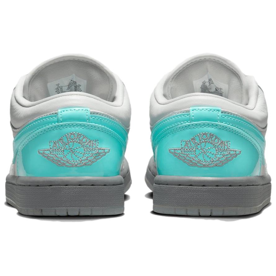 Dámské tenisky Air Jordan 1 Low SE Polaroid Teal Photon-Dust Aurora-Green HQ3599-025
