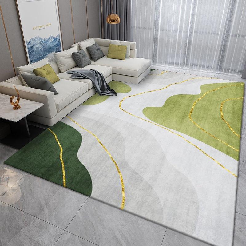 Nordic Light Luxury Door Floor Mat, Office Living Room Sand Carpet, Bedroom Bedside Full Of Thickened Carpet