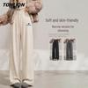 TonLion Women's High-Waisted Straight-Leg Casual Pants