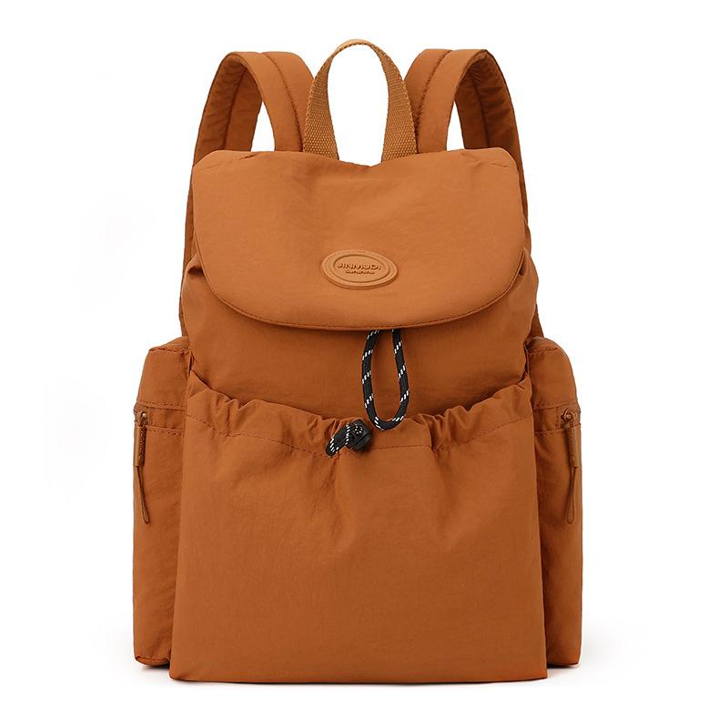 Waterproof Nylon Bag Lightweight Schoolbag Women's Travel Small Backpack