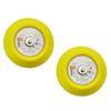 2Pcs 3inch Backing Plate M6 Sanding Pad Backer 75mm Plastic Backer Pads For Grinder Machine And Polish Pads