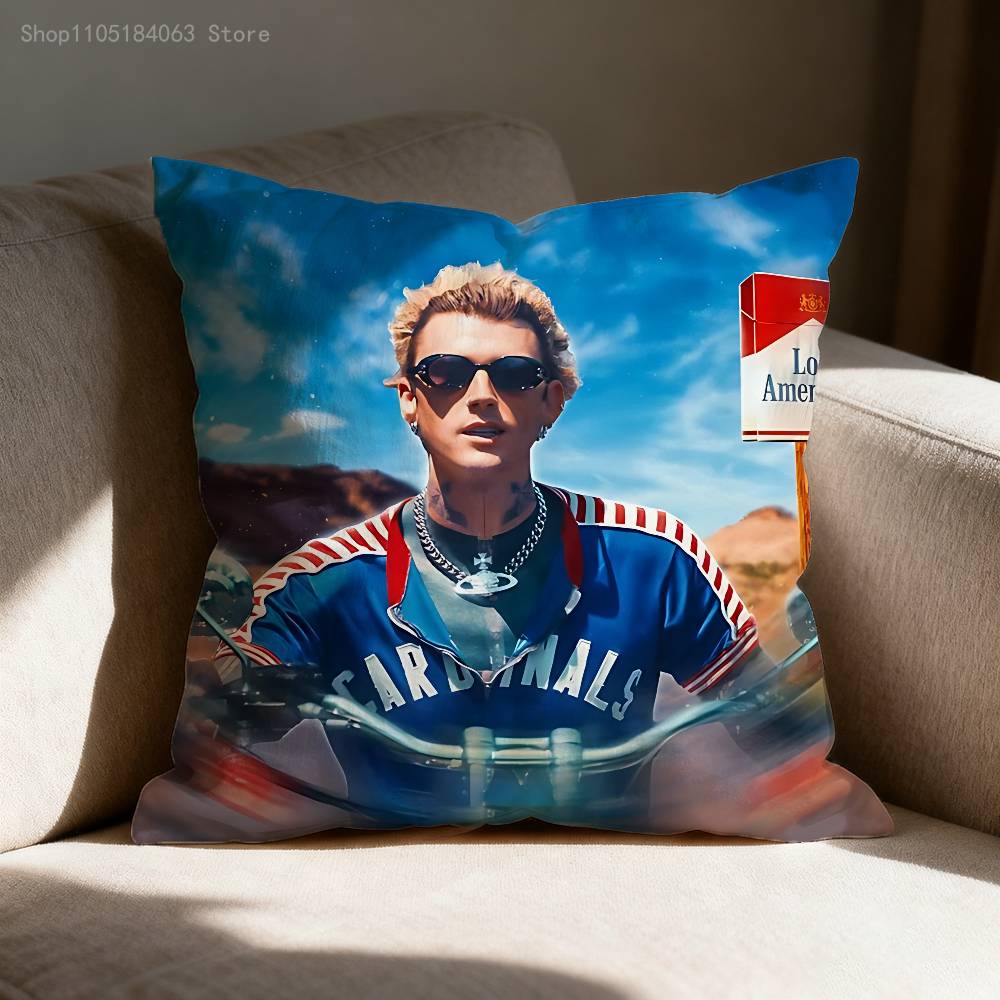 Lost Americana MGK Throw Pillow Case For 30x30cm 40x40cm 45x45cm 50x50cm 55x55cm Square Sofa Pillowcase Shell