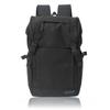 Backpack Large Capacity Many Pockets Flap Front Full Open A4 Storage PC Storage Luminous Black F [Outdoor Products] Men's