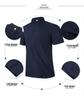 Ice Silk Short Sleeve Polo Shirt - Seamless Nylon, High-Quality Lapel Design