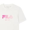 FILA ORIGINALE T Shirt Unisex White Peach Bubble F51M519106F-PU