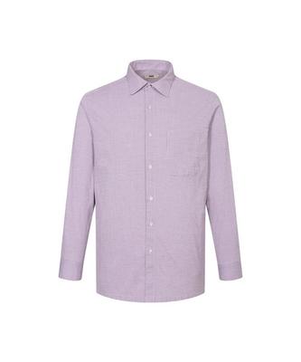 Dagseusyeocheu Cotton Blend Stretch Micro Check Pattern Casual Shirt Regular Fit_Dls2Shcl403V1
