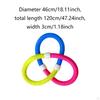 Comfortable Weighted Hoop for Sports Activities at Home Or Gym
