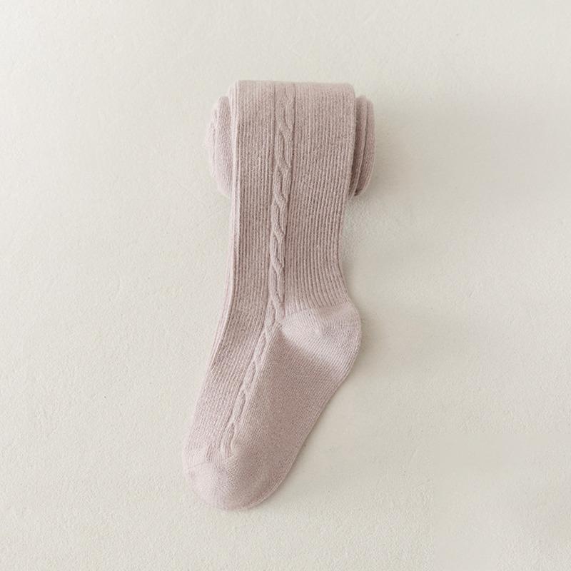 Katoenen skinny legging voor meisjes Effen kleuren Voet Anti-muggen panty legging