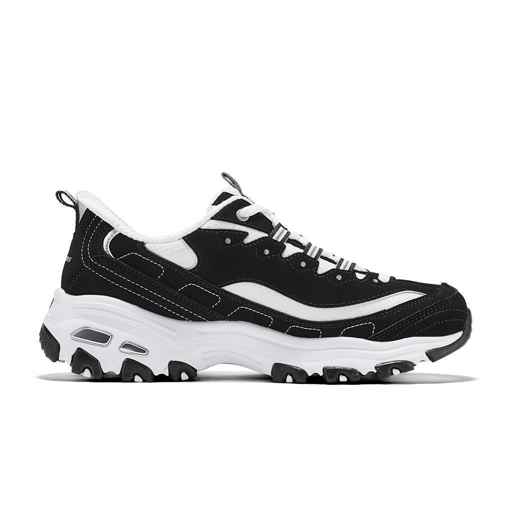Skechers D'Lites Lightweight Height Increasing Lightweight Height Increasing Low top Chunky Sneakers Women's 150721-BKW