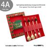Cross-Border Cute Snowman Christmas Spoon & Fork Set – Creative Dessert Tableware Gift