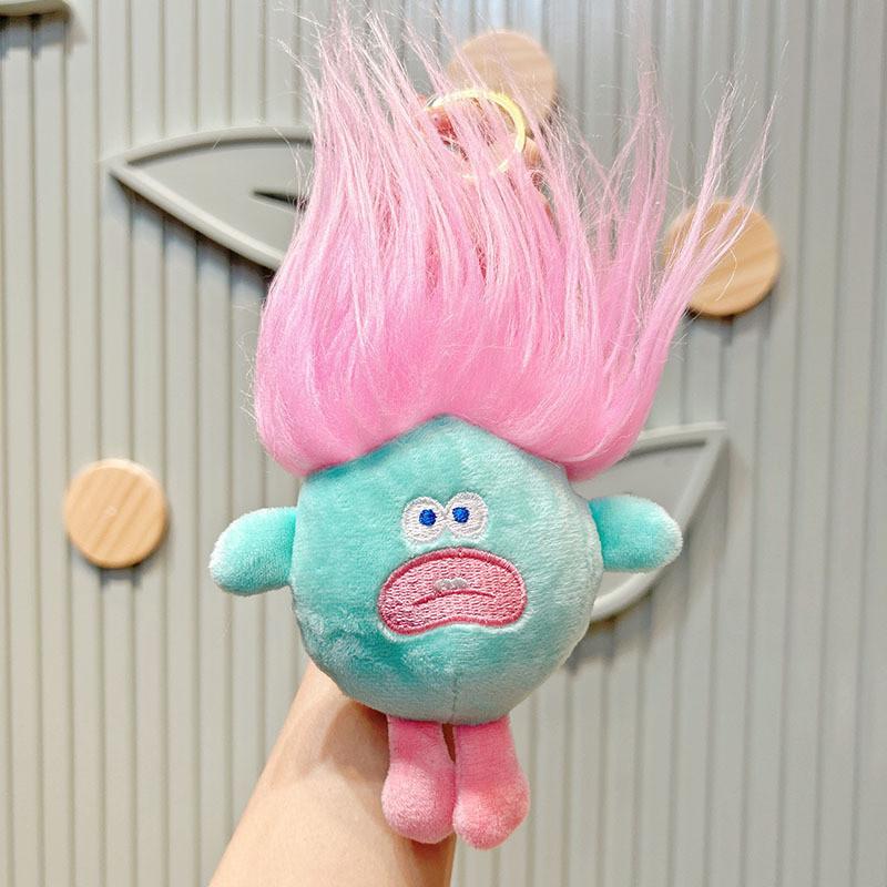 

Колбаса Милый Плюшевый Рот Брелок Креативный Декоративный Подвесной Аксессуар Кукла синий