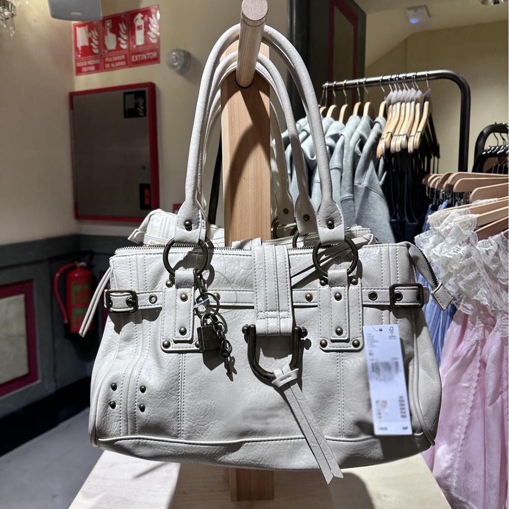 Borsa Piccola a Testa di Serratura dal Design di Nicchia, Nuovo Rivetto Retrò, Borsa a Spalla da Pendolarismo ad Alta Capacità, Borsa a Spalla