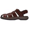 Clarks Guideview Cove Leather Casual Versatile Beach Sandals Men sandals Dark-Brown 26187589