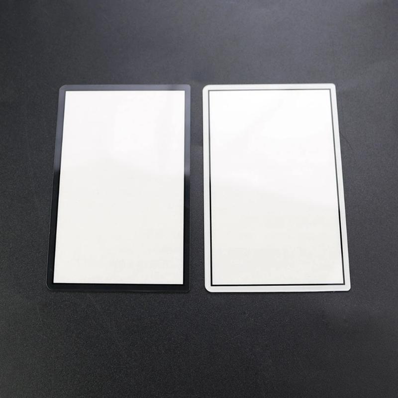 Panel Obere Oberfläche Abdeckung Glas LCD Bildschirm Display Schutz für New 3DS Gaming Zubehör Gehäuse Oberer Bildschirm Linsenabdeckung