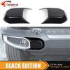 2PCS Front Bumper Trim Cover Gloss Black Exterior For Jeep Wrangler JL JT 2018+