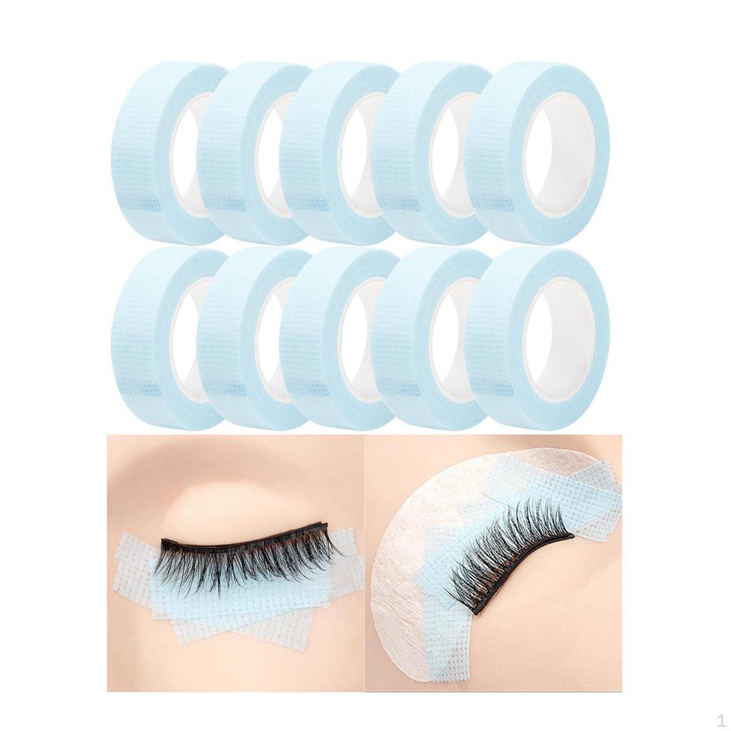 10 Pieces Eyelash Extension Tapes, Tape Makeup Lash ,Eyelash