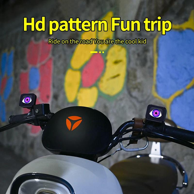 Car Devil's Eye Headlight Modification Kit LED Aperture Super Bright Daytime Running Lights A variety of options Waterproof and