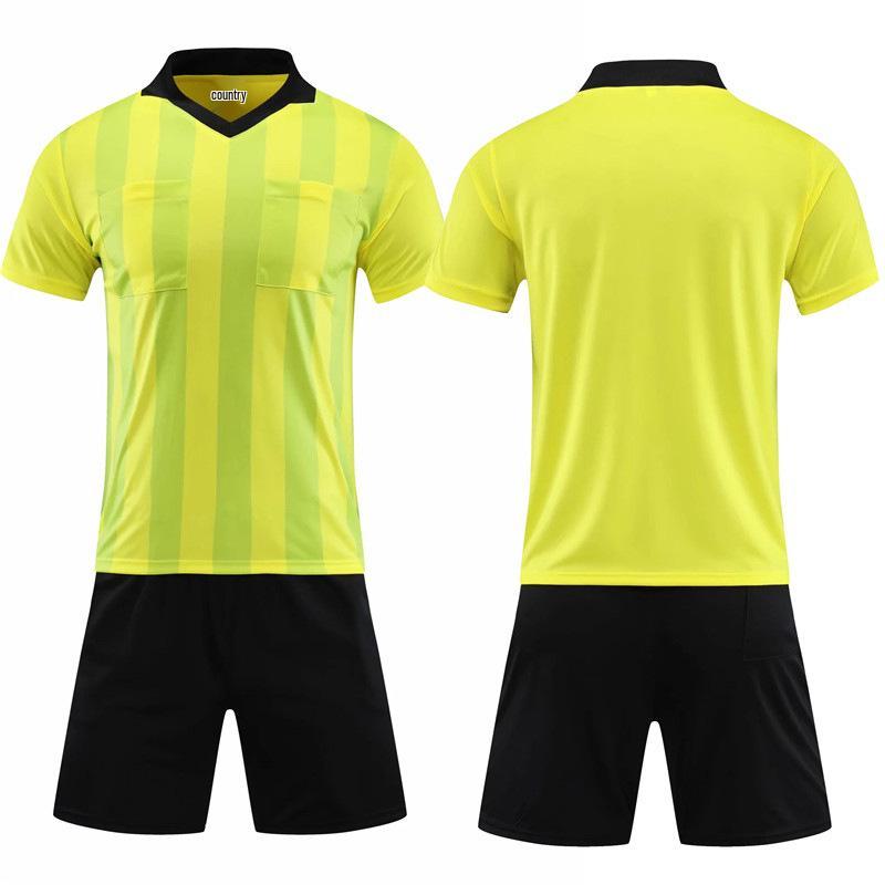 2026 Herren Sommer Fußball Schiedsrichter Schnelltrocknendes Uniform Set - Lockere Passform, Kurzarm
