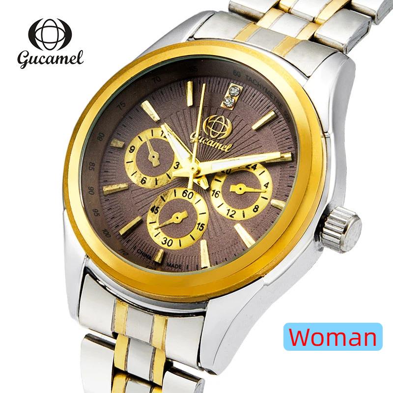 New Top Brand Fashion Couple Watch Korean Fashion Quartz Men's and Women's Couple Watch