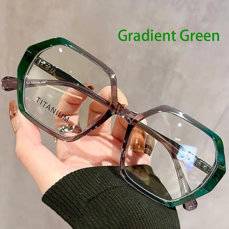 

Pure Titanium Prescription Reading Glasses Women Niche Designer Style Optical Lenses With Recipe Progressive Multifocal Glasses frame only