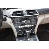 Center Console Button Sticker 2007-2014 Trim ABS Carbon Fiber For Benz C-Class