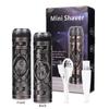 Electric Beard Shaver USB Charging Portable Hair Trimmer Clippers Professional Barber Accessories Waterproof Men's Razors Machine  Dragon Pattern