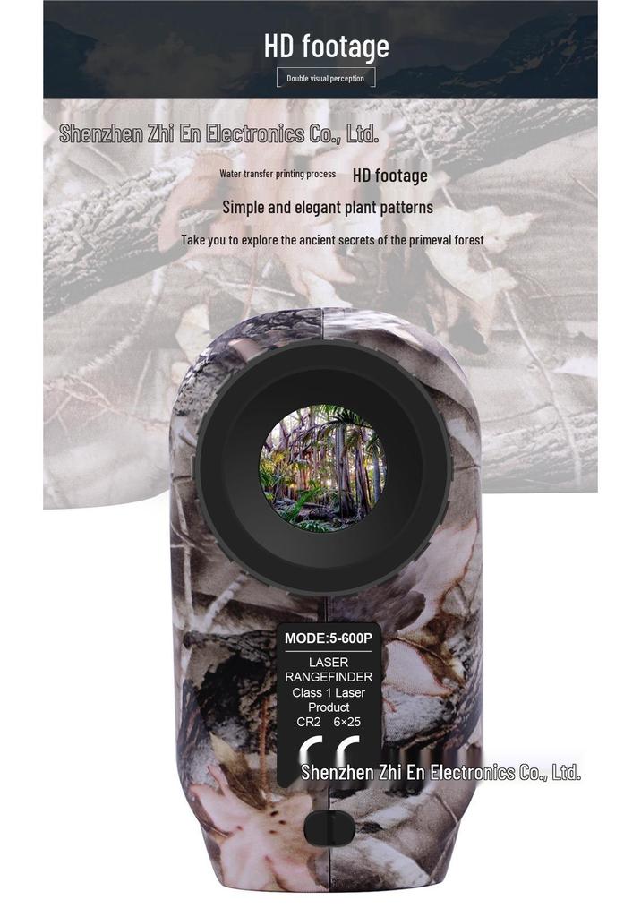 Handheld Laser Golf Rangefinder for Hunting and Speed Measurement In Foggy Weather