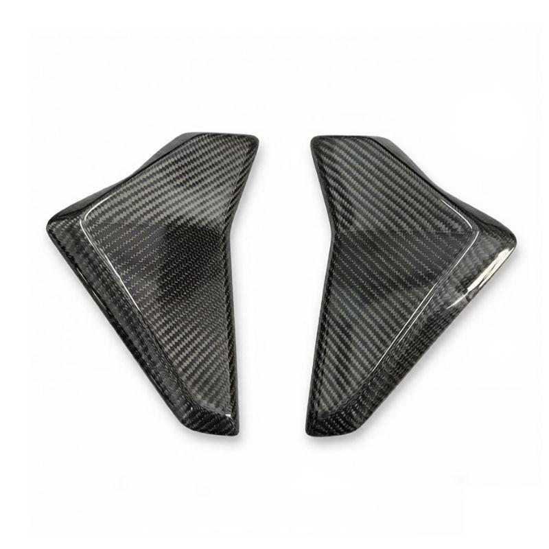 For Triumph Street Triple 765 S R RS 100% 3K Carbon Fiber Motorcycle Accessories External Radiation Shield Side Panel 2023-2024+