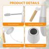 1.2L Electric Spray Bottle 2 Spray Modes Garden Sprayer with 180° Rotatable Long Nozzle Plant Water Sprayer Garden Accessories
