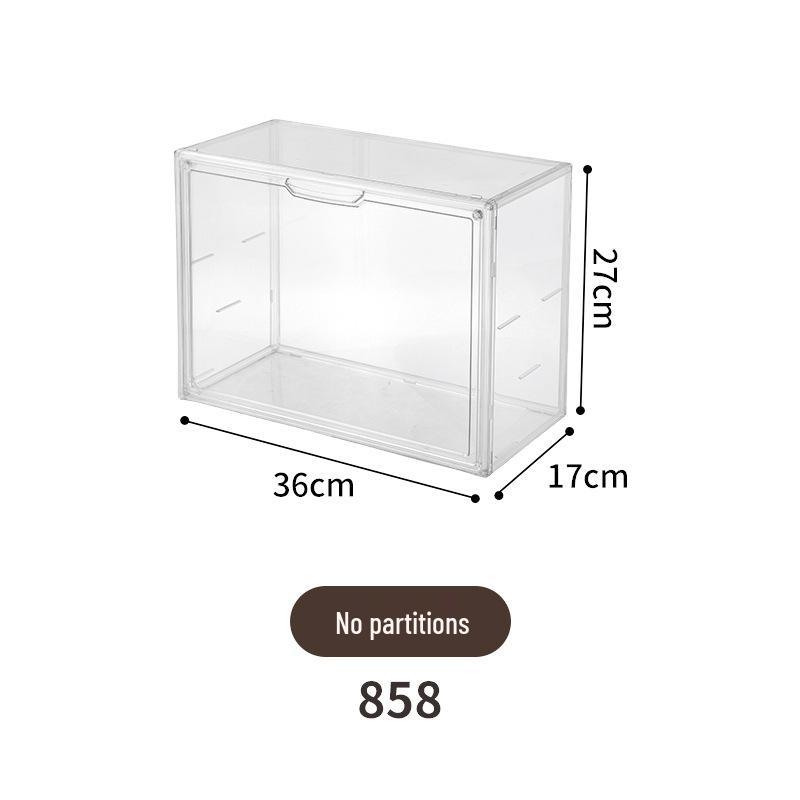 Acryl-Vitrine mit Regalen für Modellfiguren, Puppen und Blind-Box-Figuren